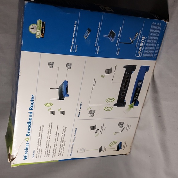 Linksys Wireless Router QRT54G Broadband Router - Picture 2 of 8